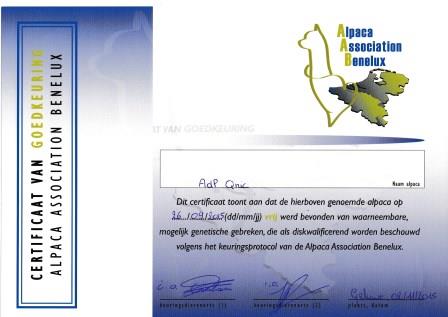 AAB certificaat AdP Qnic